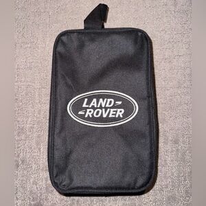 Land Rover Black Zip Storage Toiletry Bag